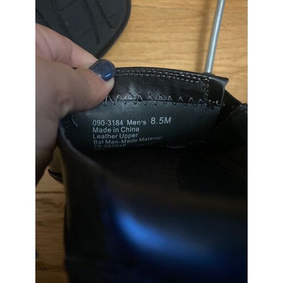 Men's Dockers ProStyle Shoes All Motion Comfort Black Leather Dress Shoes sz 8.5 - Picture 8 of 8